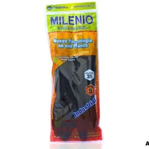 Increíble Guante Calibre 35 Talla 9 Milenio Negro - La Mejor Protección Profesional para Manos Grandes