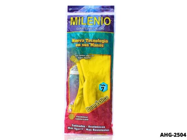 GUANTE MILENIO DOMESTICO AMARILLO TALLA 7 PRINCIPAL