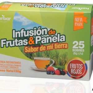 Infusión de Frutas y Panela Herbar Frutos Rojos x 25 Sobres