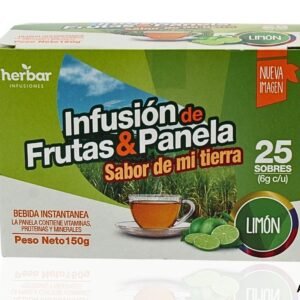 Infusión de Frutas y Panela Herbar Limón x 25 Sobres