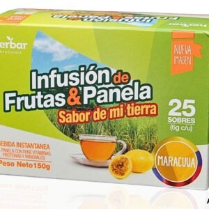 Infusión de Frutas y Panela Herbar Maracuyá x 25 Sobres