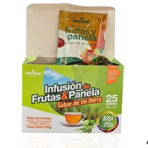 Infusión de Frutas y Panela Yerba Limón