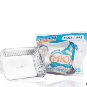 Fabuloso Molde de Aluminio Mio 041 - Molde Profesional para Lasaña de 34 oz