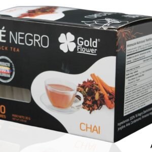 Té Negro Gold Flower Chai x 25 Sobres