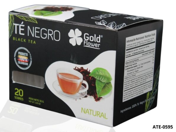 TÉ NEGRO Gold Flower CLASICO X 20 SOBRES PRINCIPAL