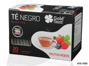 Té Negro Gold Flower Frutos Rojos x 20 Sobres