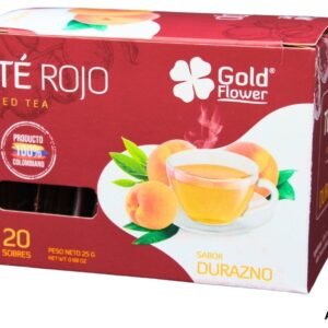 Té Rojo Gold Flower Durazno x 20 Sobres