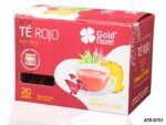 TÉ ROJO Gold Flower JAMAICA Y PIÑA X 20 SOBRES PRINCIPAL