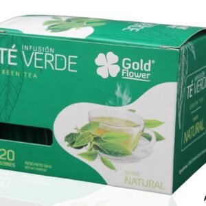 Té Verde Gold Flower Natural x 20 Sobres