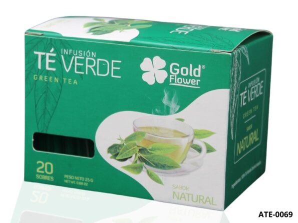 TÉ VERDE Gold Flower NATURAL X 20 SOBRES PRINCIPAL