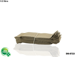 Bolsa De Papel 1/2 Media Libra x 100 Unidades