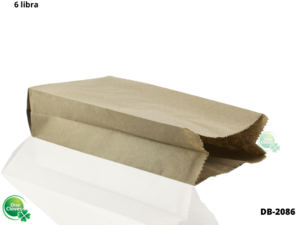 Bolsa De Papel 6 Libras  x 100 Unidades