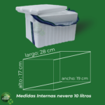 Nevera De Icopor 10 litros Económico of.