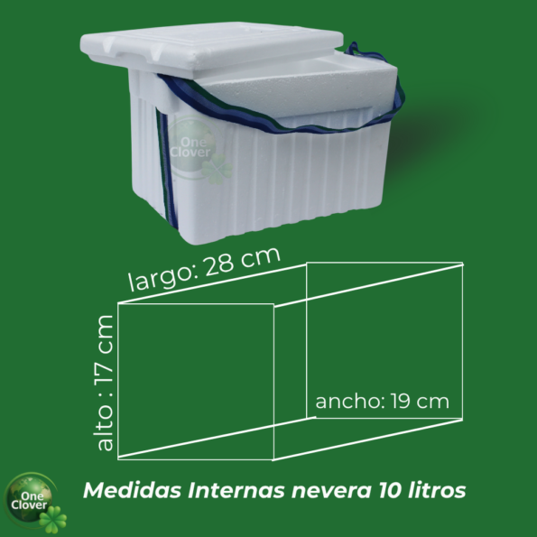 Nevera De Icopor 10 litros Económico