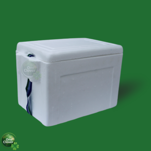 Nevera de icopor 15 litros con correa para transporte de medicamentos y alimentos One Clover