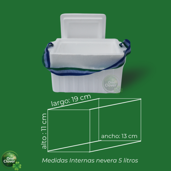 Nevera De Icopor 5 litros Economico 1