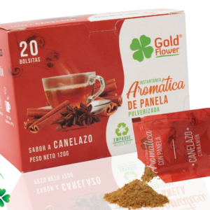 Increíble Aromática de Panela Especial Gold Flower - Canelazo