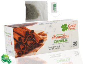 Infusión Aromática Canela De Hierbas Natural Gold Flower 20 Sobres