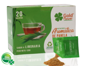 Aromática de Panela limonaria x 20 Sobres Gold Flower Infusión de Panela