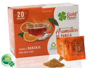 Aromática de Panela Naranja x 20 Sobres Gold Flower Infusión de Panela