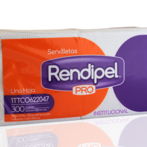 Increíble Servilleta Rendipel Económica - La Mejor Servilleta de 300 Unidades