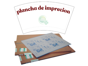 Plantilla de Diseño Personalizada para Vasos y Portacomidas