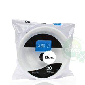 Plato Espumado 12 cm. DARNEL Blanco reduz