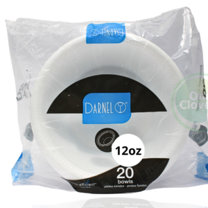 Plato Espumado 12 onzas DARNEL Blanco reduz