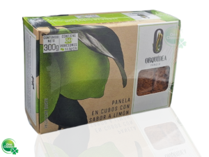 Aromática de Panela en Cubos Limón Orquídea 48 Unidades