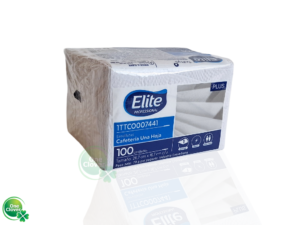 Servilleta Elite Cafetería Una Hoja 100 Unidades Sencilla Blanca