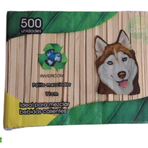Mezclador Madera Plano X 500 unidades