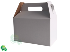 Caja Maletín x 1 Unidad para Pollo Asado o Broster y todo tipo de Alimentos, Alto Calibre