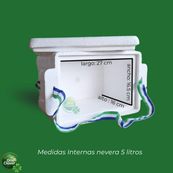 Nevera De Icopor 7 litros Economico.