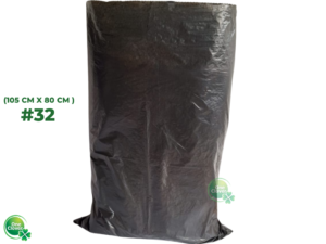 Bolsa #32 Para Basura Negra X 10 und. (105 CM X 80 CM )