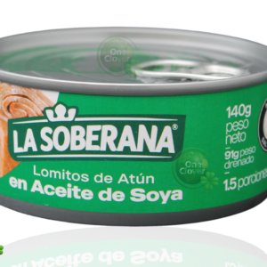 Atun La Soberana Aceite Soya x 140 G