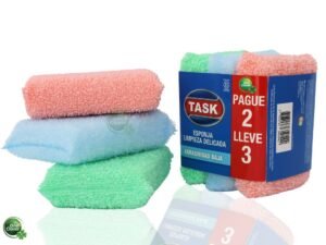 Esponja Limpieza Delicada x 3 Unidades Ilko