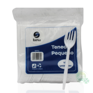 Tenedor pequeño x 100 und. postre Desechable  de plástico