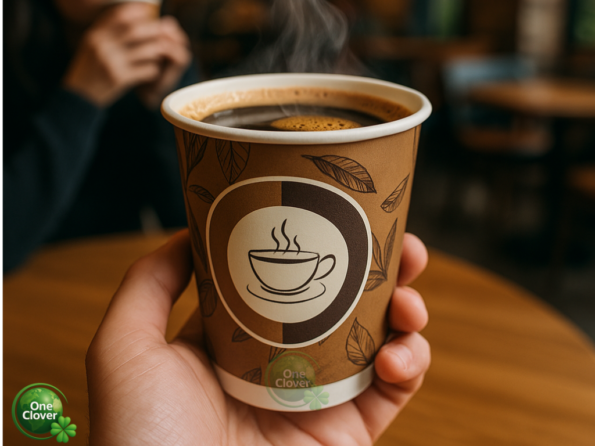 Vasos de Cartón 4 oz Biodegradables Pack x50 Económico 1