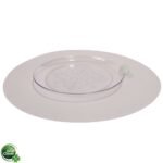 Plato de Cristal Transparente 16 cm x 6 Unidades (Murano) para Postres y Pasabocas – Diseño Elegante oferta