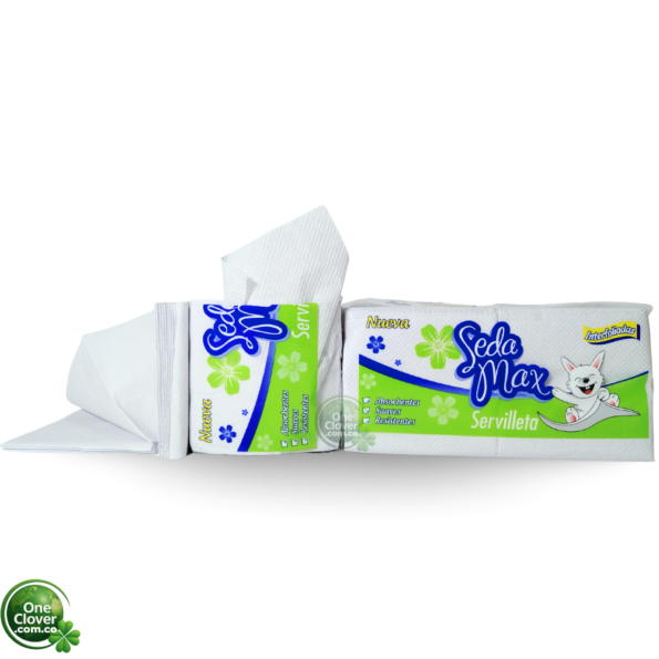 Servilleta Blanca Sedamax x 300 Hojas Absorbente y Ecológica Seda Max oferta