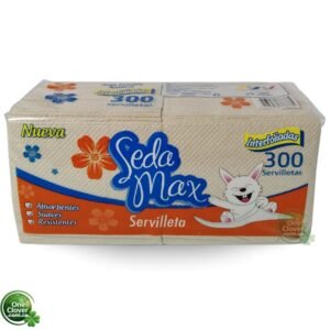 Servilleta Natural Sedamax x 300 Hojas absorbente y ecológica para restaurantes y hogar One Clover Bogotá