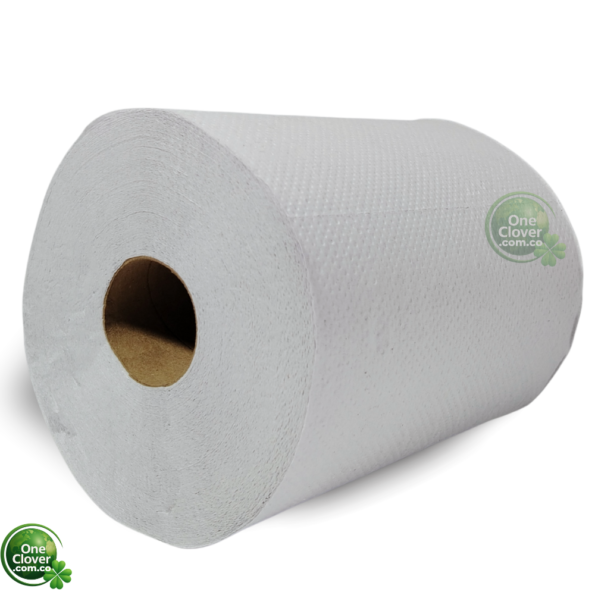 Toalla de Manos Blanca en Rollo Institucional 100 metros Coltisu oferta (1)