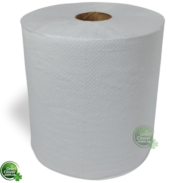 Toalla de Manos Blanca en Rollo Institucional 150 metros Coltisu