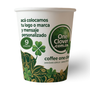 vaso de cartón personalizado